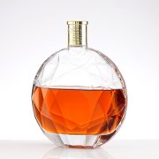 500ML Hot Sale Whisky Gin Rum Glass Bottle (2)