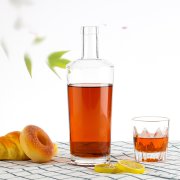 Round 750ml custom rum gin glass bottle (3)