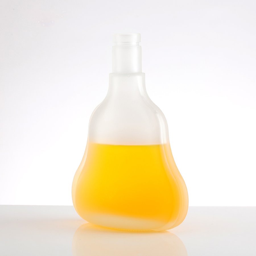 700ml gourd-shaped frosted glass bottle (2)