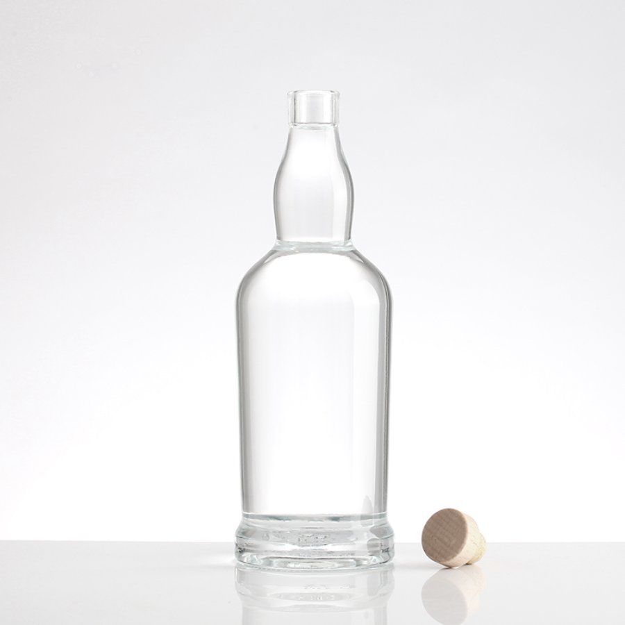 70cl Convex neck thick bottom glass bottle (3)