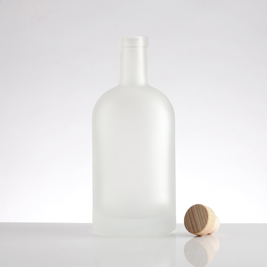  750ml round vodka glass bottle (4)