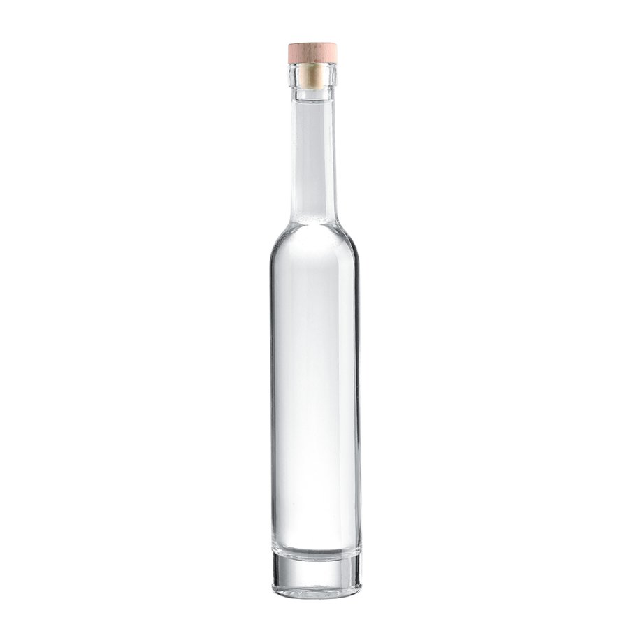 Slim Round 200ml custom Glass Whisky Bottle (3)