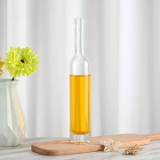 Slim Round 200ml custom Glass Whisky Bottle (2)Thick Bottom 50cl Environmental Glass spirit Bottle（2）