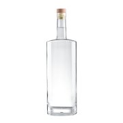 Oval flat shoulder 70cl liquor glass bottle (3)