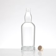 750ml Convex neck thick bottom glass bottle (4)