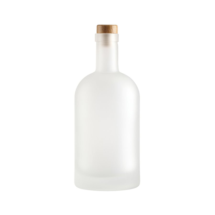  70cl round liquor glass bottle  (3)