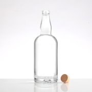  750ml convex neck rum glass bottle  (4)