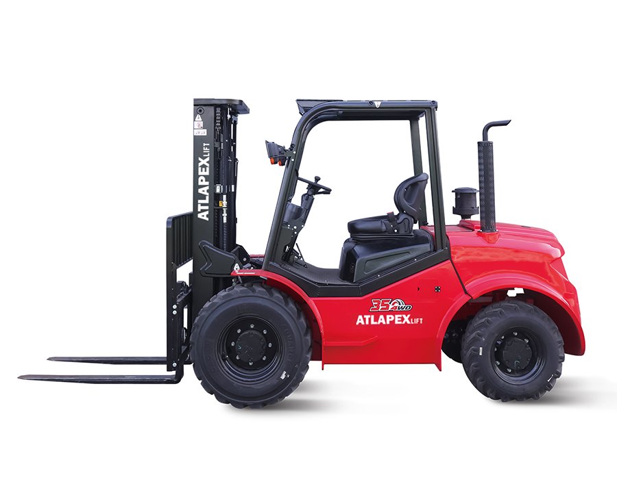 Rough Terrain Forklift 2WD — 2.5T,3T,3.5T 