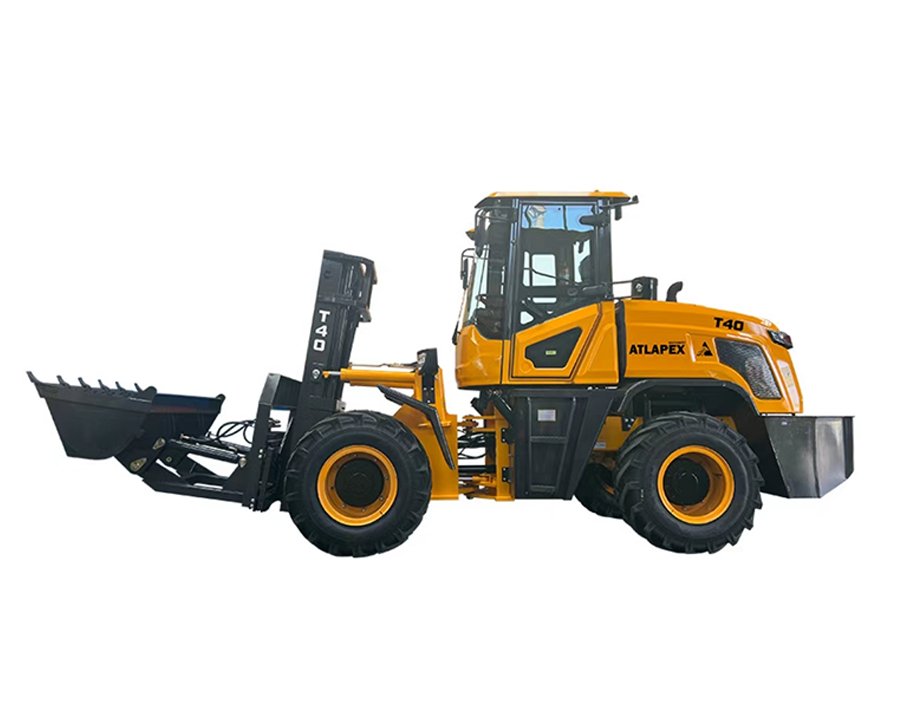 Articulated Rough Terrain Forklift 4WD — 3T,4T,5T