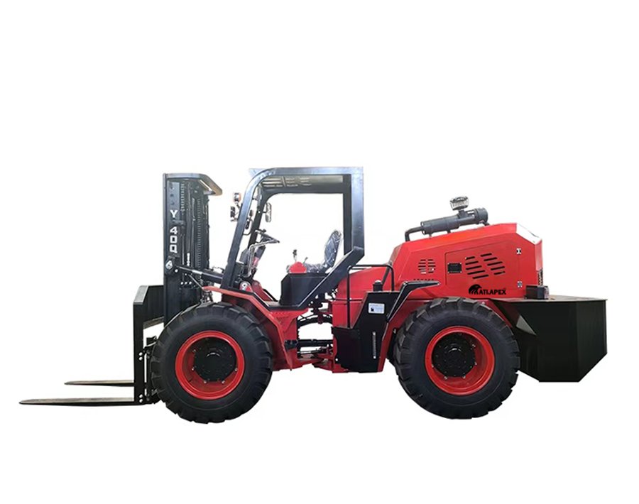 Articulated Rough Terrain Forklift 4WD—  3T,4T,5T