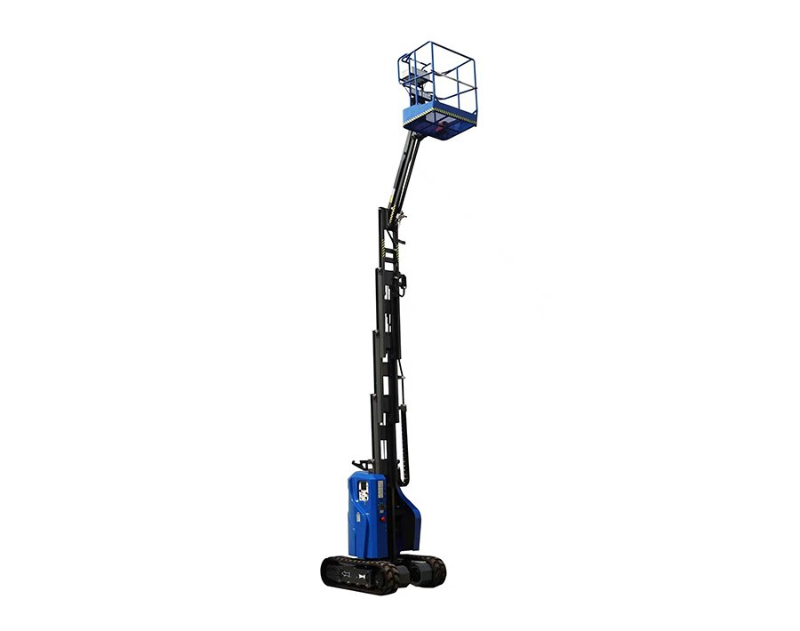Tracked Vertical Mast Lift With JIB — 9-10M