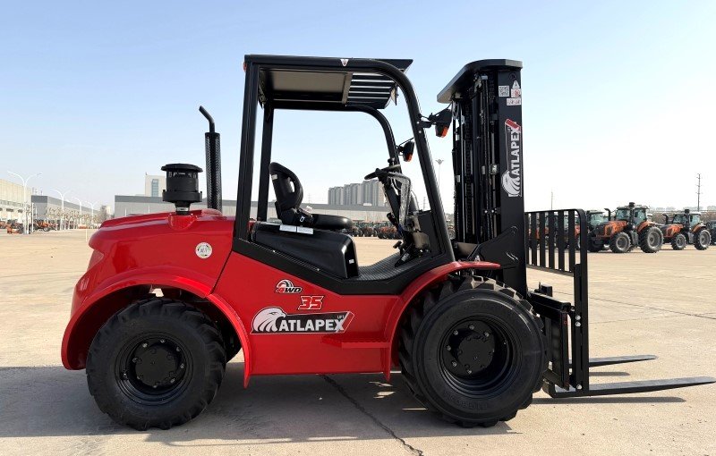 ATLAPEX 4WD 3.5T Rough Terrain Forklift, Redefining Outdoor Material Handling