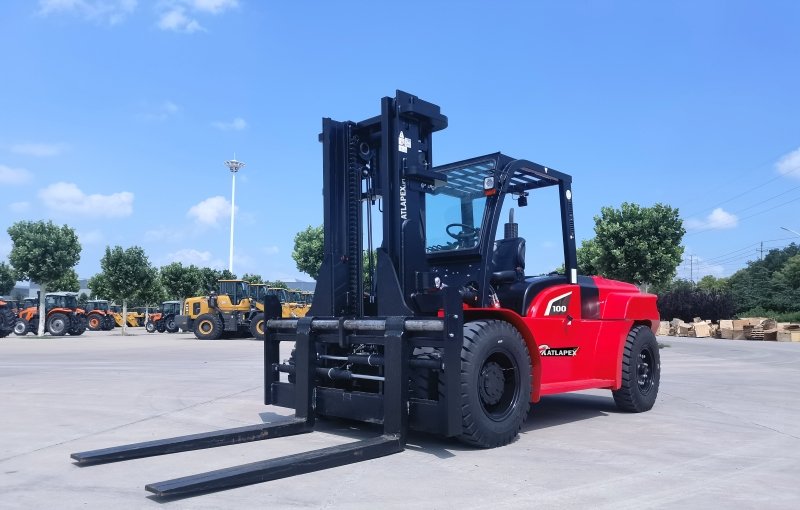 ATLAPEX CPCD‑G100 Heavy‑Duty Diesel Forklift