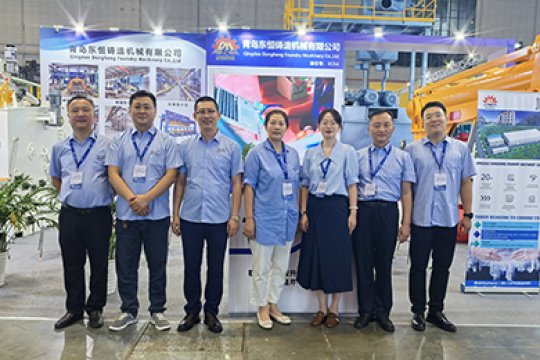Tumble shot blasting machine 01
