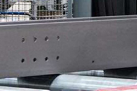 Tumble shot blasting machine 03