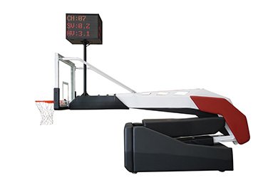 Height-adjustable, with Temper Glass backboard 72"*42"