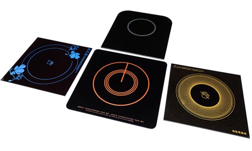 Vidrio Cerámico De Alta Temperatura Para Cocina De Inducción, Placa De Cristal Con Pantalla De Seda