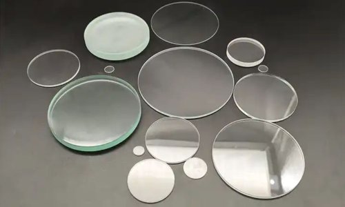 Ventana de vidrio templado redondo recubierto de AR para foco LED