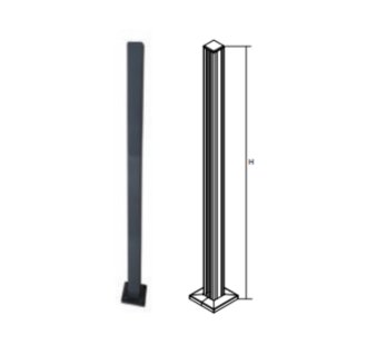 Aluminium Post - Square 50x50