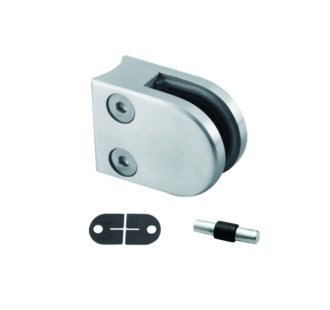 Zamak Glass clamp - D type 50x40