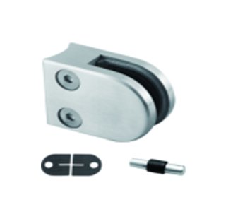 Zamak Glass clamp - D type 50x40