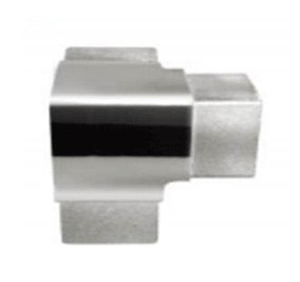 Square connector - 90 degree TEE