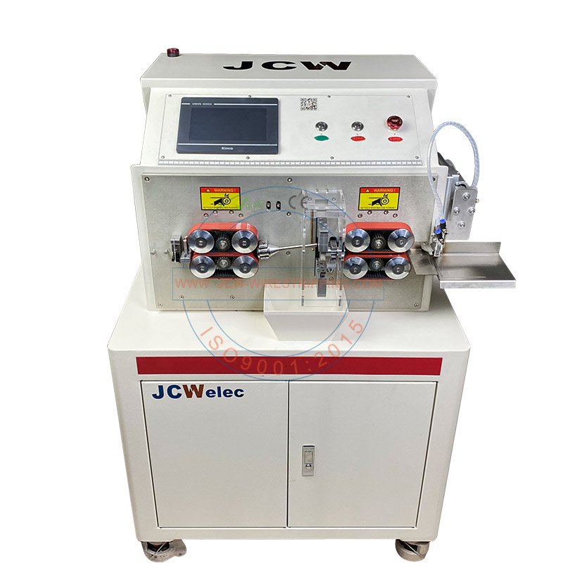 Freestanding Heavy-duty Multicore Cable Cutting and Stripping Machine 