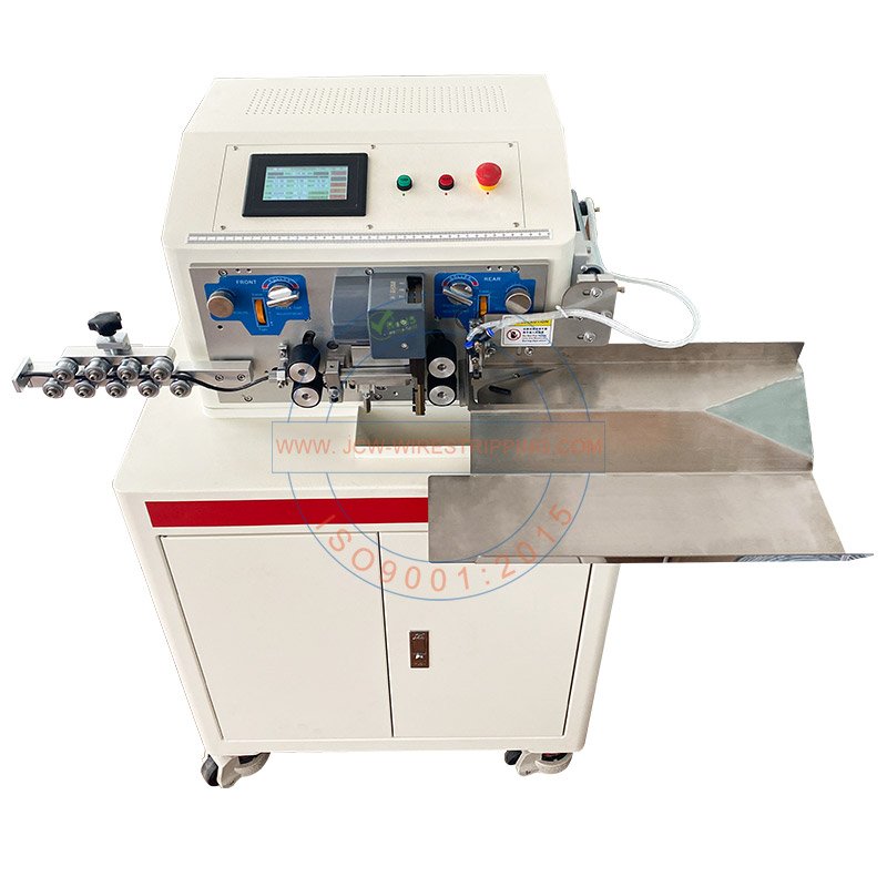Floor Type Freestanding Automatic Wire Cutting Stripping Machine 