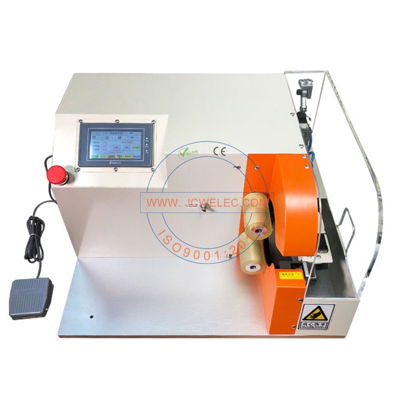 Automatic Roller Feed Wire Taping Machine