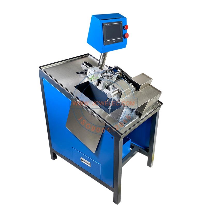 Servo Motorized Power Cord Cable Cutting Stripping Machine