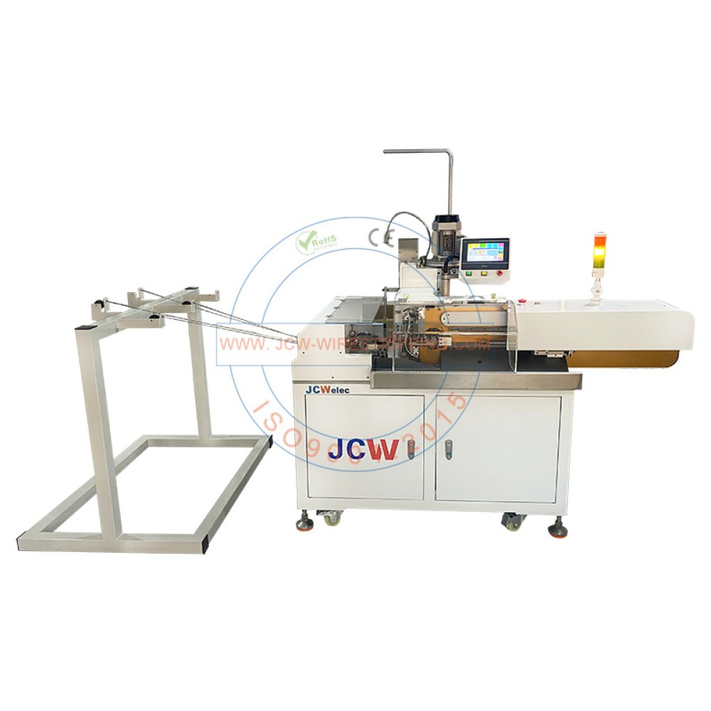 Fully-auto Wire Crimping Tinning and Pair Twisting Machine | JCWelec