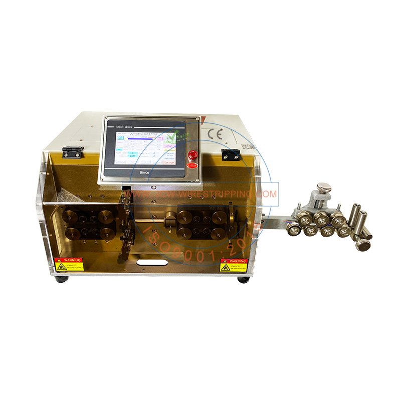 14MM Automatic Multicore Cable Cutting Stripping Machine 