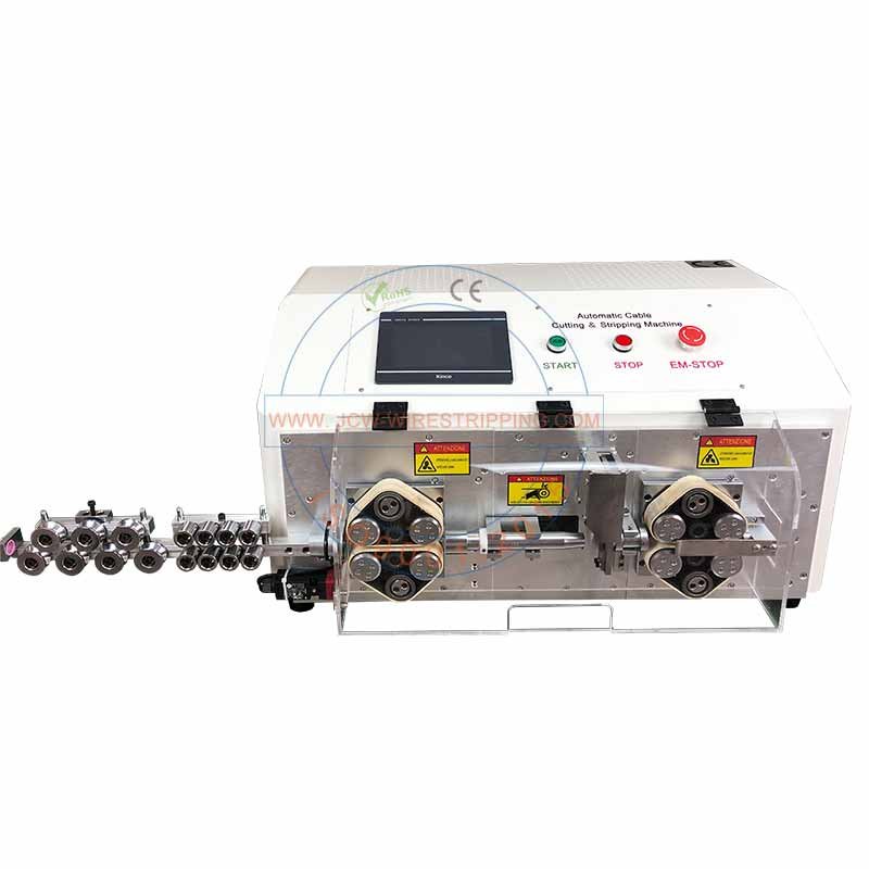 Fully Servo Motorized 16mm O.D. Battery Cable Cutting and Stripping Machine [ 50 mm² ] 