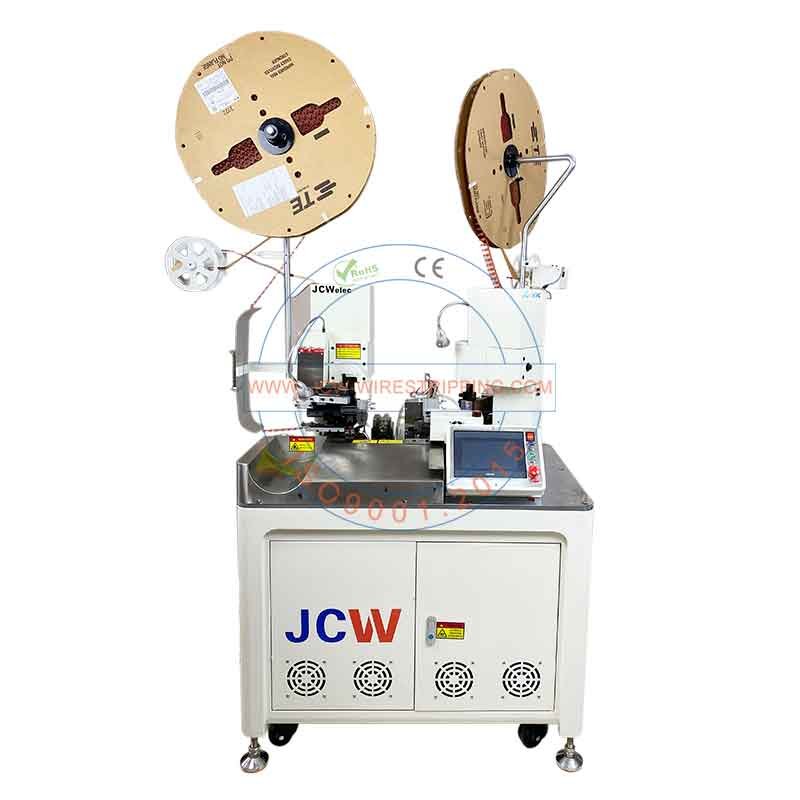 Fully Automated Wire Cutting Insulated Terminal Crimping Machine