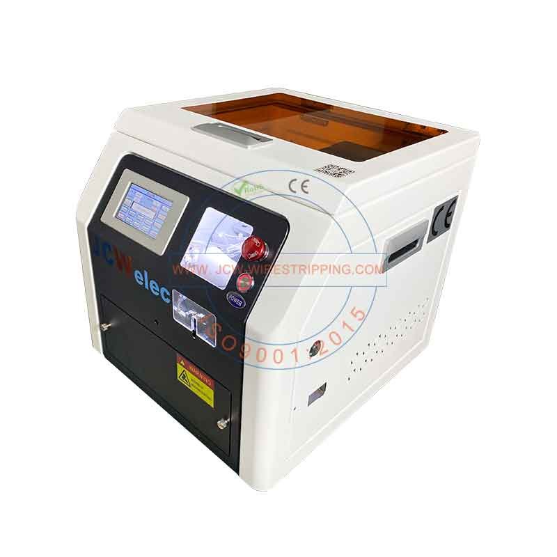 Wire Stripping & Solid Contact Pin Crimping Machine