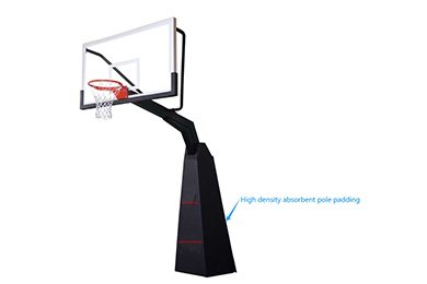 High density absorbent pole padding