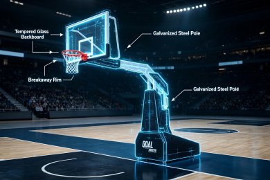 Materials Used in Perfect Commerce Basketball Hoops
