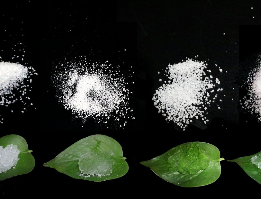 Diverse Particle Sizes