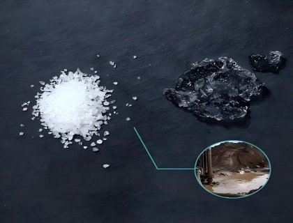 Saline Wastewater Solidification Polymer