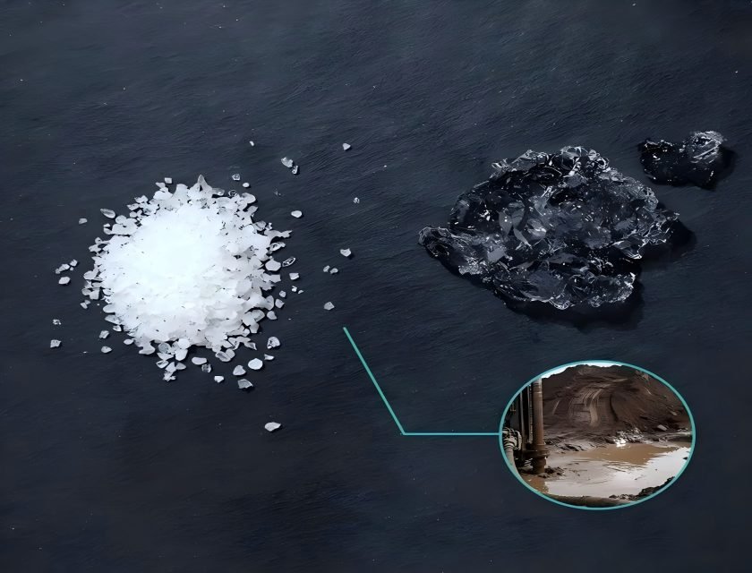 Saline Wastewater Solidification Polymer