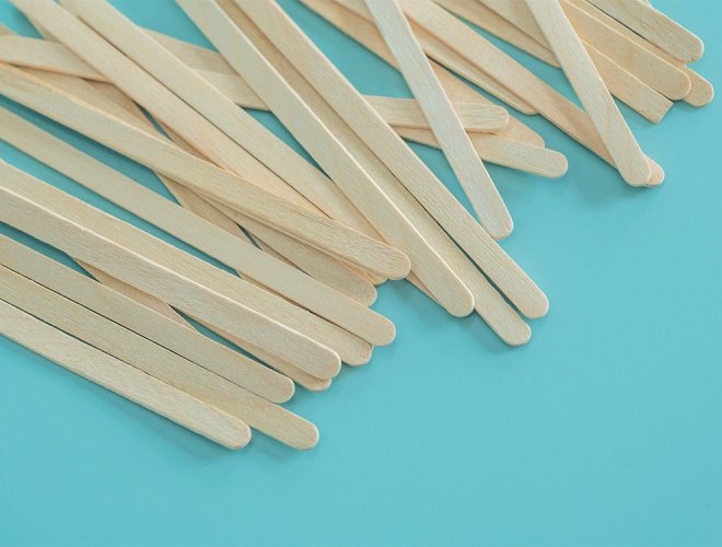 160mm wooden stirrer