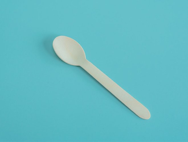 160mm Wooden Spoon