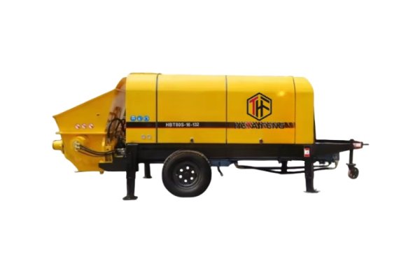 Bomba de hormigón de remolque HBT80