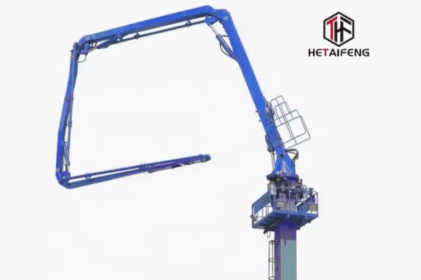 Pluma de colocación de hormigón de escalada con eje de elevación HG32