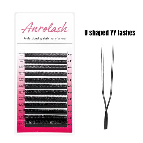U shape YY eyelashes
