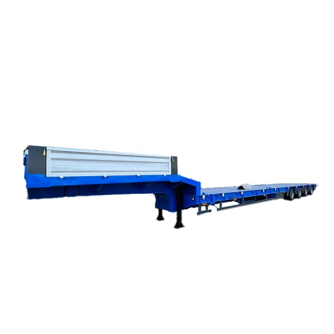 4Axle Lowbed Semi Trailer