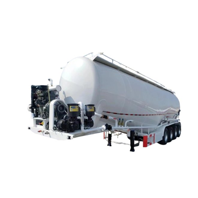 55CBM Cement Silo Tank Trailer