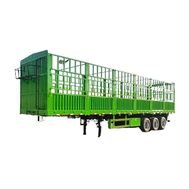 China 3 Axle Stake Semi Trailer