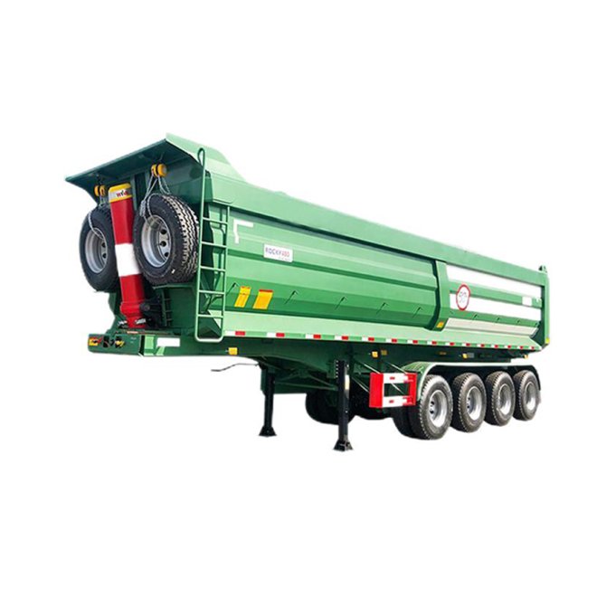 40CBM Rear Tipper Semi Trailer