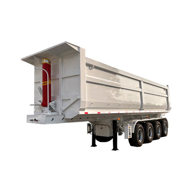 U Shape Rear Tipper Semi Trailer